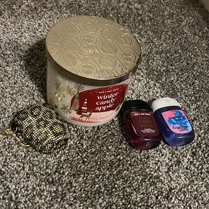 Bath & Body Works Candle & Hand sanitizers
